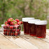 Cornucopia Brands Regular Mouth Plastic Mason Jar Lids, Unlined (24-Pack); Standard Size 70-450 White Plastic Caps for Mason Jars...