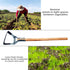 Garden Hula Hoe Head Stirrup Hoes Replacement Heads Scuffle Loop Tools for Weeding (GS1)...