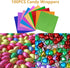 100PCS Foil Candy Wrappers, 4 x 4 Inch Candy Wrappers, Rose Foil Candy Wrapper for Chocolate Bar Wrappers for DIY Candies, Chocolate, Cake (Rose)...