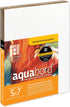 Ampersand Art Supply Watercolor Painting Panel: Museum Series Aquabord, 1/8 Inch Flat Profile, 5" x 7" - Pack of 3...