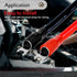 Conext Link 20pcs Barrier Spade Fork Terminal Connector 4 GA AWG Gauge Crimp Red Black Boot ?16554?...