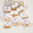 FAXHION 36 Pairs Gold Hoop Earrings Set for Women, Fashion Chunky Gold Hoop Earrings Multipack, Hypoallergenic Pearl Chain Twisted Statement Earri...