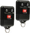 Key Fob Keyless Entry Remote fits Ford, Lincoln, Mercury, Mazda F150 F250 F350 Escape Expedition Explorer Ranger (and More), Set of 2...