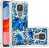 for Moto G Play 2021 Case with Tempered Glass Screen Protector,Glitter Bling Floating Liquid Sparkle Girls Women Cute Soft TPU Protective Phone Ca...