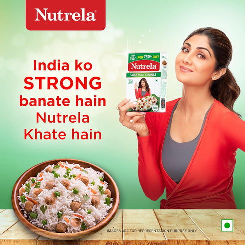 Nutrela, Soya Mini Chunks, 220 Grams(gm)...
