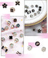 40 Pcs Women Shirt Brooch Pins, Mini Cover Up Enamel Safety Lapel Pins Buttons Sweater Shawl Clips for Women Clothing Dress Supplies (20 Style)...