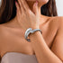 Roe Dolph Gold Cuff Bangle Bracelets for Women Chunky Gold Bracelets Minimalist Open Wide Cuff Bracelets Gold Cuff Bracelet Trendy Gold Bangle Bra...