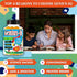 Genius IQ Kids Brain Supplements for Memory and Focus Omega 3-6-9, EPA DHA Gummy Vitamins, Brain Booster Calm Gummies,Supports Concentration, Clar...