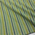 Printed Green-White-Navy-Yellow Striped Fabric Cotton Poplin 63inch 2 Yards Width for Sewing Apparels and DIY Home Craft Decors...