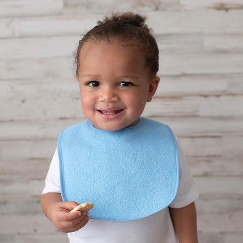 Neat Solutions 10 Pack Water Resistant Bib Set Blue/Grey Assorted, 10 Count, 0+ Months...