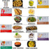 Global Spices and Seasonings Set - 6 Gourmet Flavor Combinations in Resealable Packets Inspired by Global Cuisines - Spice Variety Kit Will Wake U...