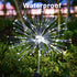 JJGoo Solar Firework Lights, 2 Pack 120 LEDs 2 Lighting Modes Outdoor Waterproof for Garden Patio Walkway Pathway Party Wedding Christmas Decorati...