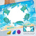 Turtle Milestone Blanket Blue Sea Life Baby Blanket Beach Newborn Gift with Week Months Swaddling Bag 48x40in BTLSFH127...