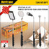 HURRICANE 5Pcs Telescoping Magnetic Pick Up Tool Kit, Gifts for Men, with 1Lb and 16Lb Pickup Rod, Round/Square 360 Swivel Adjustable Inspection M...