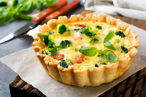Fox Run Set of 6 Loose Bottom Mini Tart and Quiche Non-Stick Baking Pans, 4-Inch Diameter, Grey, Model Number: 44460...