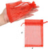 acDesign Jewelry Bags Drawstring 200Pcs Organza Bags 4"x6" Wedding Favor Bags for Candy Jewelry Makeup Pouches(Red)...