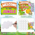 103 Pcs Jungle Bulletin Board Set Welcome to The Jungle Animal Bulletin Board Decorations Monkey Elephant Forest Cutouts Educational Classroom Wal...