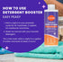 Lume Laundry Stink Eraser - Detergent Booster & Sink Soak - Eliminates Body Odor In Clothes - Odor Blasting Enzyme Blend - Makes Your Detergent Wo...