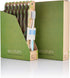 Earth Friendly Compostable Adult Manual Toothbrushes - Silver Infused Soft Bristle Toothbrush (4 Pack) (8 Pack Multi Color)...