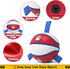 Dog Ball Basketball Toys - Balls for Dogs with Straps, Dog Toys for Tug of War, Dog Water Toy Pool Toys for Small Medium Dogs, Dog Birthday,Blue R...