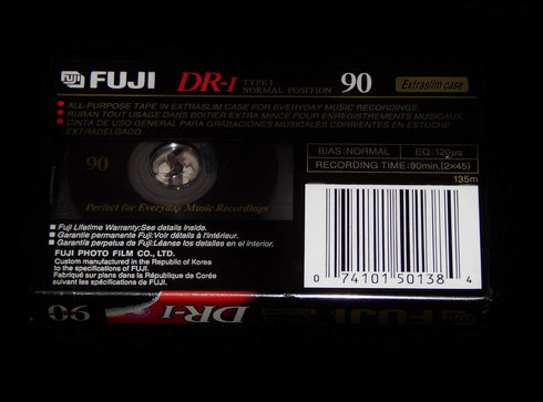 Fuji DR-I 90 Audiocassette...