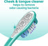 Colgate 360 Whole Mouth Toothbrush, Adult Toothbrushes Medium Bristles, Helps Remove Bad Breath Bacteria and Plaque, Medium Toothbrush Pack, Inclu...
