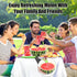 Premium Watermelon Cutter - 3 in 1 Watermelon Cutter Slicer Tool - Foldable Watermelon Slicer - Fruit Cutter for Kitchen Gadgets - Stainless Steel...