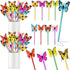 36 Pcs Flower and Butterfly Pens Bulk Ballpoint Pens Butterfly Office Writing Supplies Floral Party Writing Pen Gifts for Home Classroom Back to S...