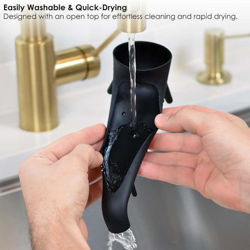 ARO Espresso™ The Original Water Tank Quick-Access Funnel | Offset Funnel for Water Tank Access Under Cabinets | Perfect for Espresso Machines, Co...