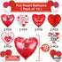 KatchOn Big Teddy Bear Balloons Set - 40 Inch, Pack of 13 | I Love You Balloons for Love, Anniversary, Romantic Special Night | Engagement Party D...