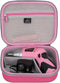 Aproca Hard Travel Storage Case, for Hi-Spec 27pc 3.6V Pink USB Small/Pink Power 3.6V Cordless Power Electric Screwdriver Set...