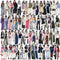 130pcs People Stickers for Journaling Supplies Modern Girls Style Stickers Vinyl Aesthetic Waterproof Scrapbooking Junk Journal Kit Stickers Adora...