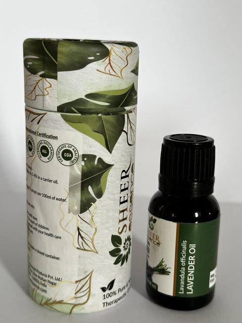 Lavender Essential Oil 15 ML (0.51 Fl.OZ) | 100% Pure Natural Undiluted Uncut Therapeutic Grade Lavandula Officinalis Essential Oil...