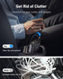 iPhone Car Charger, Retractable Fast Car Phone Charger 100W for CarPlay, 4 in 1 Car Charger Adapter with 2 Cables 31.5 Inch and 2 USB Ports, Compa...
