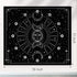 Space Tapestry Wall Hanging Sun Moon Stars Space Psychedelic Tapestries Wall Tapestry for Bedroom Aesthetic Home Wall Dorm Décor...