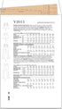 Vogue Misses' High-Rise Pleated Shorts and Loose-Fitting Pants Sewing Pattern Packet, Design Code V2014, Sizes 8-10-12-14-16, Multicolor...