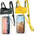 Large Waterproof Phone Pouch 2 Pack, IPX8 Waterproof Cell Phone Case Dry Bag Compatible with iPhone 15 14 13 12 Pro Max, Galaxy S23 Ultra S22 Pixe...