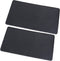SING F LTD 2X Anti Slide Car Dashboard Mat Silica Gel Antiskid Pad 27x15x0.2cm for Automobile&Office Supplies Black Washable...
