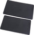 SING F LTD 2X Anti Slide Car Dashboard Mat Silica Gel Antiskid Pad 27x15x0.2cm for Automobile&Office Supplies Black Washable...