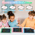 FLUESTON LCD Writing Tablet for Kids,Drawing Tablet for Boys Girls 3 4 5 6 7 8 Year,8.8 Inch 3pcs in 1 Pack Drawing Pad Toy Christmas Birthday Gif...