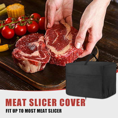 Meat Slicer Cover,Dust-proof Meat Slicer Machine for Home compatible with OSTBA Meat Slicer Commercial,Fit for Elite for OSTBA Meat Slicer -15" L ...