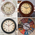6 Pieces Clock Mechanism Replacement Kit with 9 Pack Clock Hands, Silent Sweep Clock Motor Kit Battery Operated for Clock Repair DIY Replacement, ...