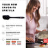 DI ORO Silicone Spatula - 600°F Heat-Resistant Rubber Kitchen Spatula for Baking, Scraping, & Mixing - BPA Free Nonstick Cookware Safe Flexible Ut...