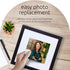 Kiera Grace Classic Langford Wooden Picture Frame, 8" x 10", Dark Brown...