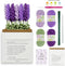 Lily's Lyric Flower Crochet Kit | Lavender Flower with Paper Bag| Step-by-Step Video Tutorial for Adults Teenagers | Craft Gift Idea DIY Home Deco...