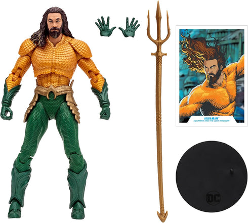McFarlane Toys - DC Multiverse Aquaman (Aquaman and The Lost Kingdom) 7" Action Figure...