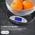 Smart Weigh Food Kitchen Scale with Bowl,11lb x 0.1oz / 5000 x 1grams, Digital Weight Scale for Baking,Cooking for Ounces and Grams...