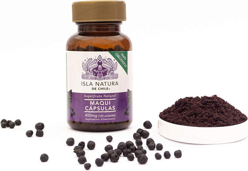 Capsules of Organic Maqui...