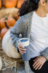 Ello Ogden BPA-Free Ceramic Travel Mug with Lid, Evening Blue, 16 oz...