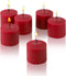 Red Apple Cinnamon Scented Candles - Set of 12 Scented Votive Candles - 10 Hour Burn Time - Made in The USA...
